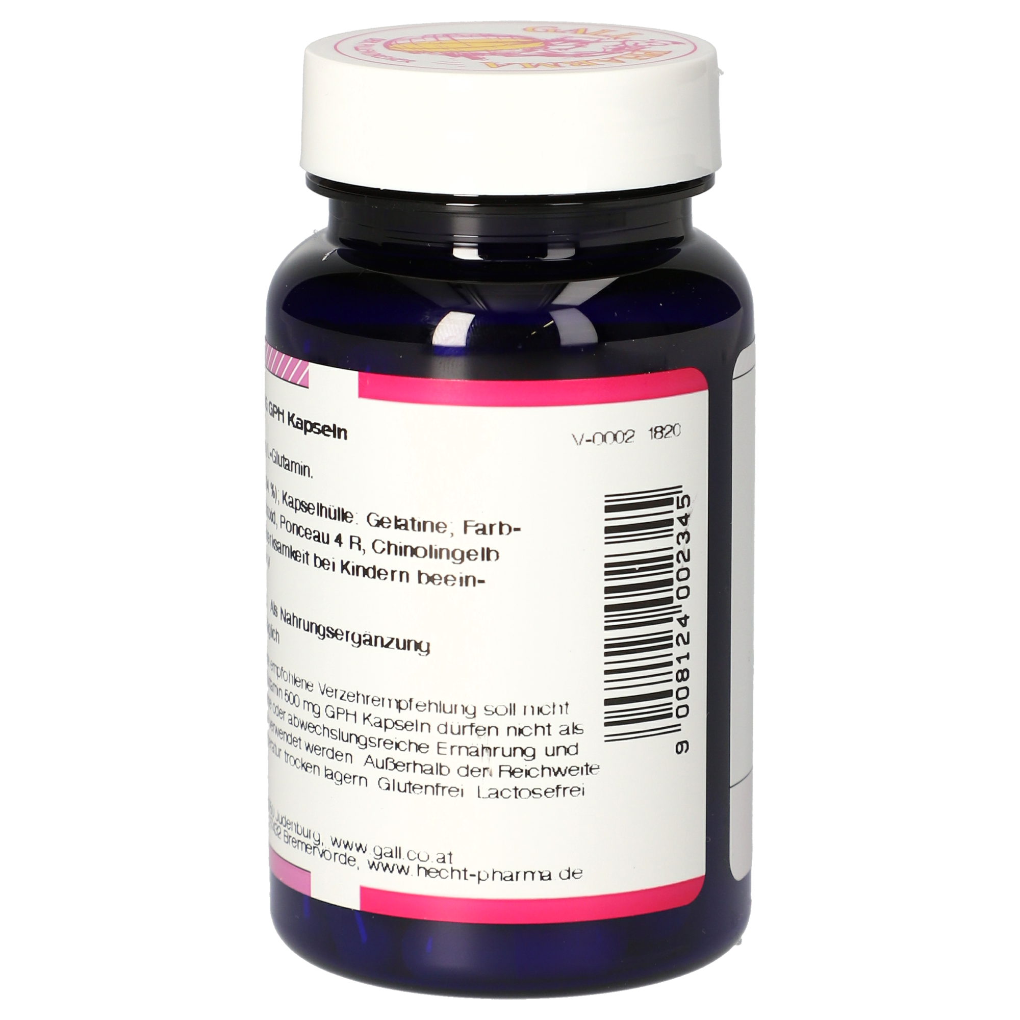 L-Glutamin 500 mg GPH Kapseln