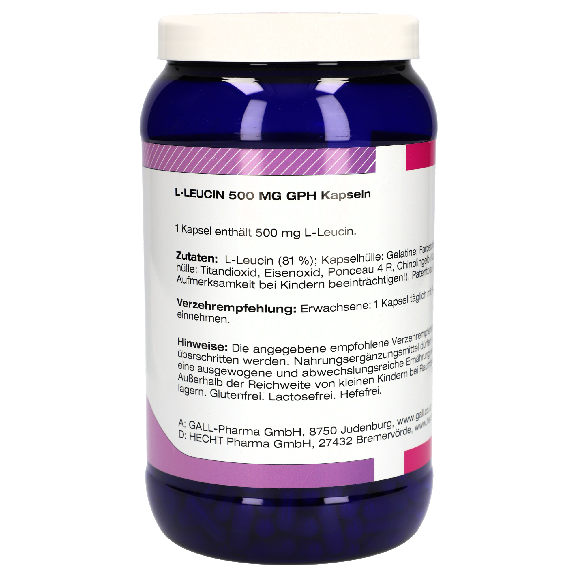 L-Leucin 500 mg GPH Kapseln