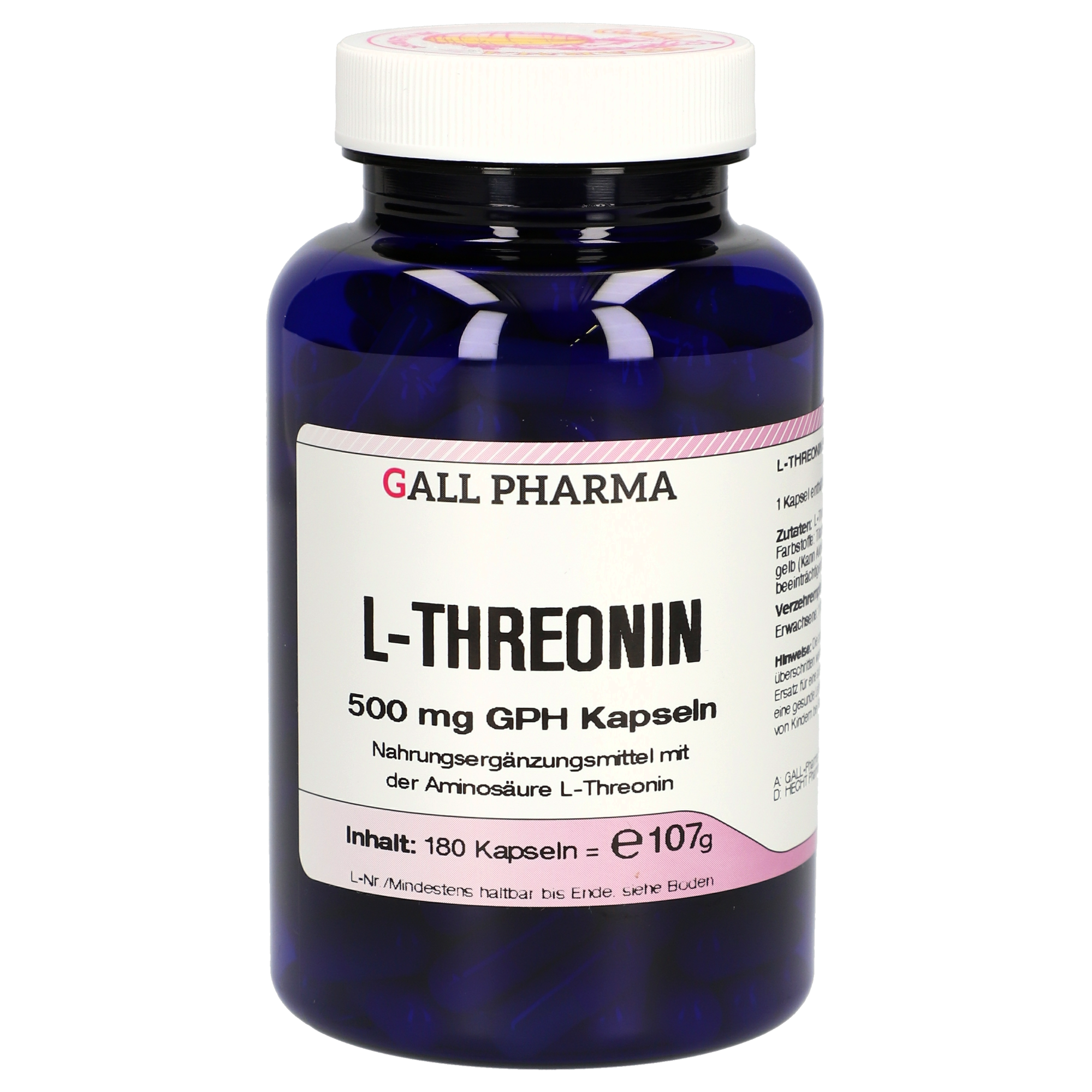 L-Threonin 500 mg GPH Kapseln