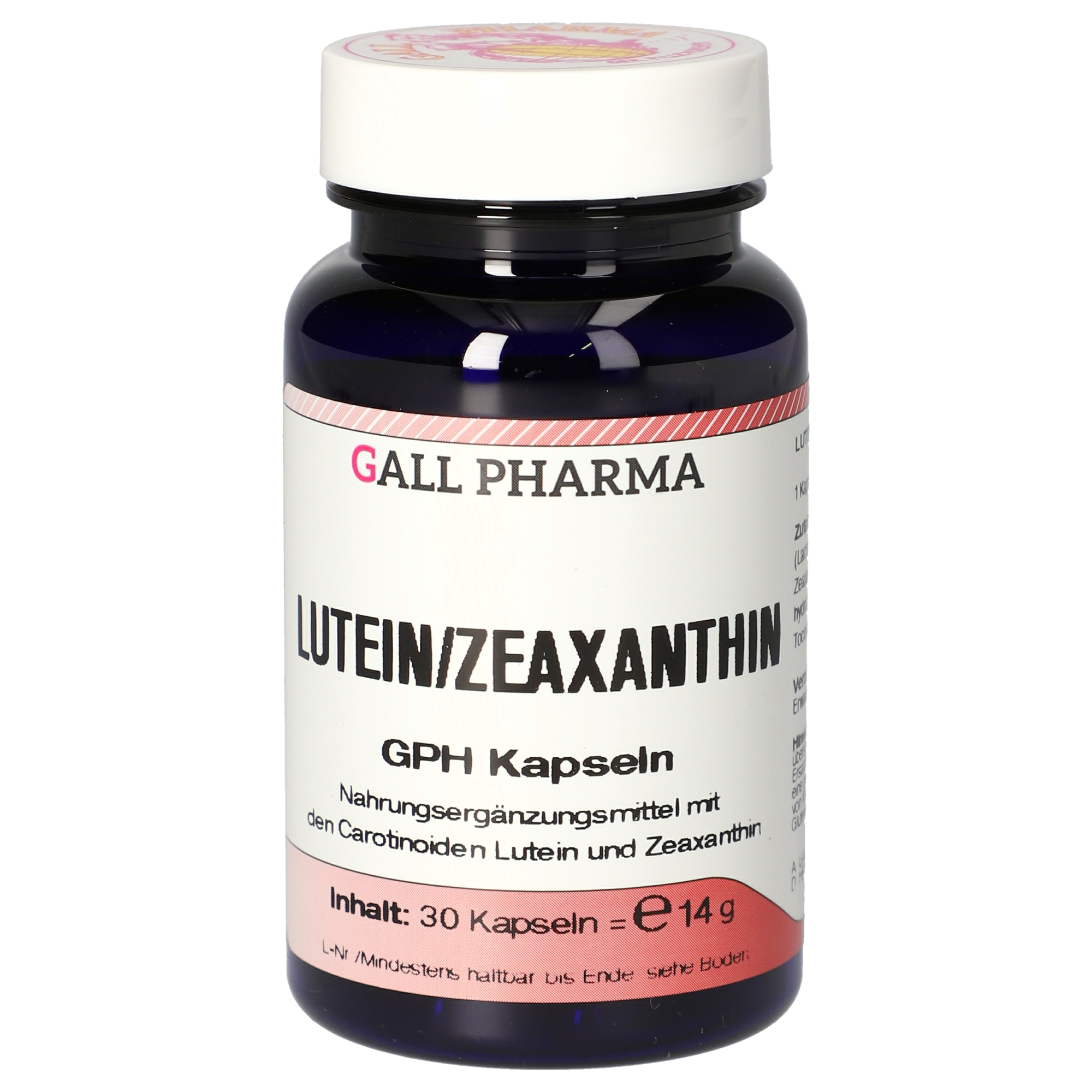 Lutein / Zeaxanthin GPH Kapseln Lutein / Zeaxanthin GPH Kapseln