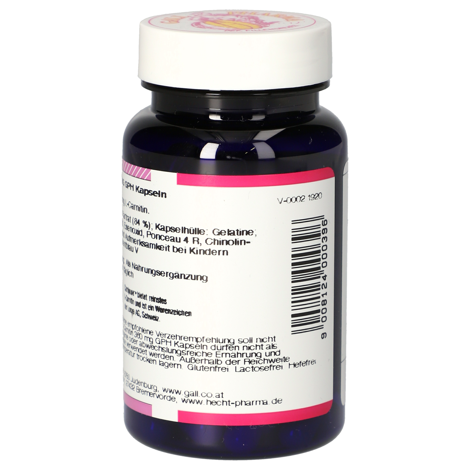 L-Carnitin 360 mg GPH Kapseln