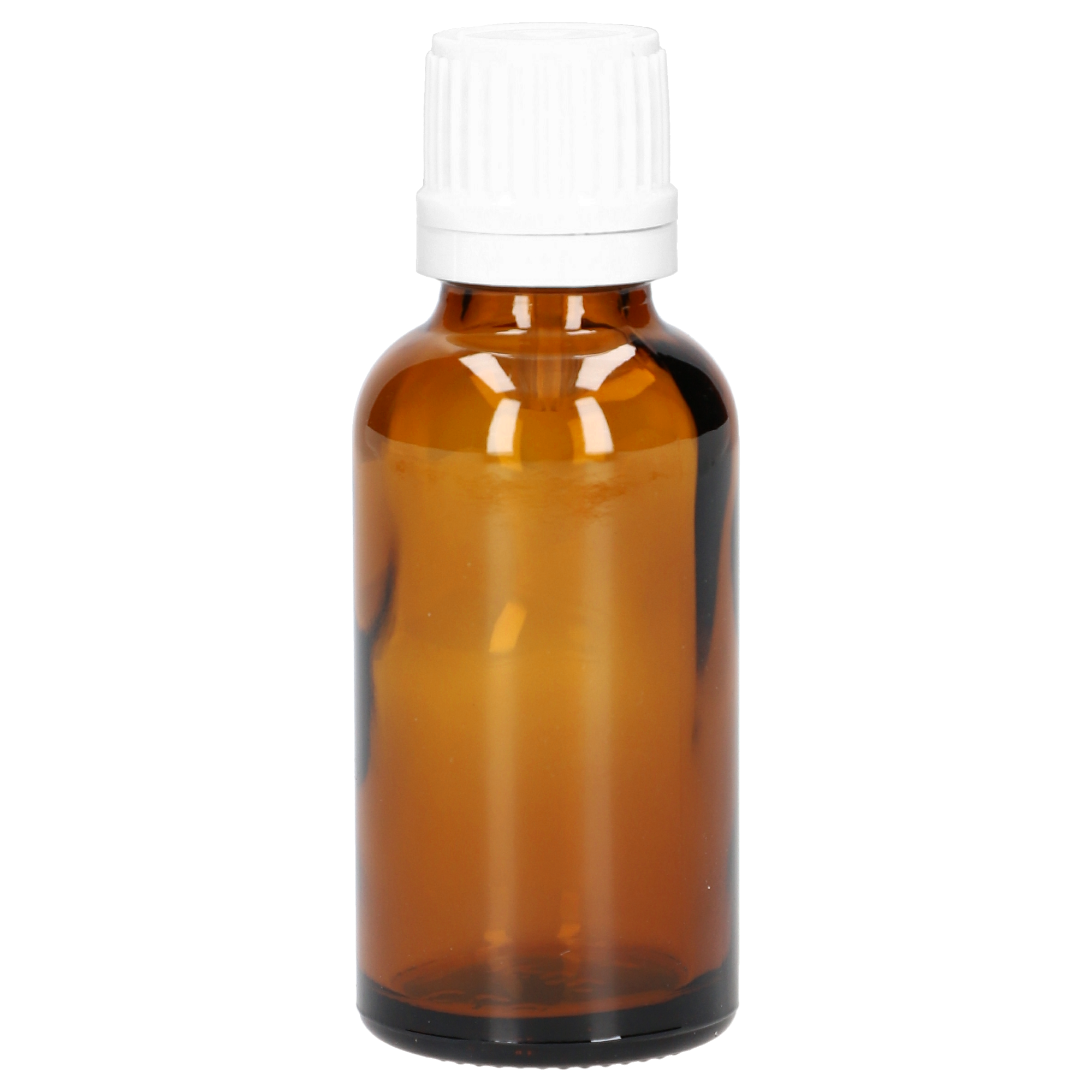 Braunglasfläschchen mit Tropfaufsatz - 30 ml
