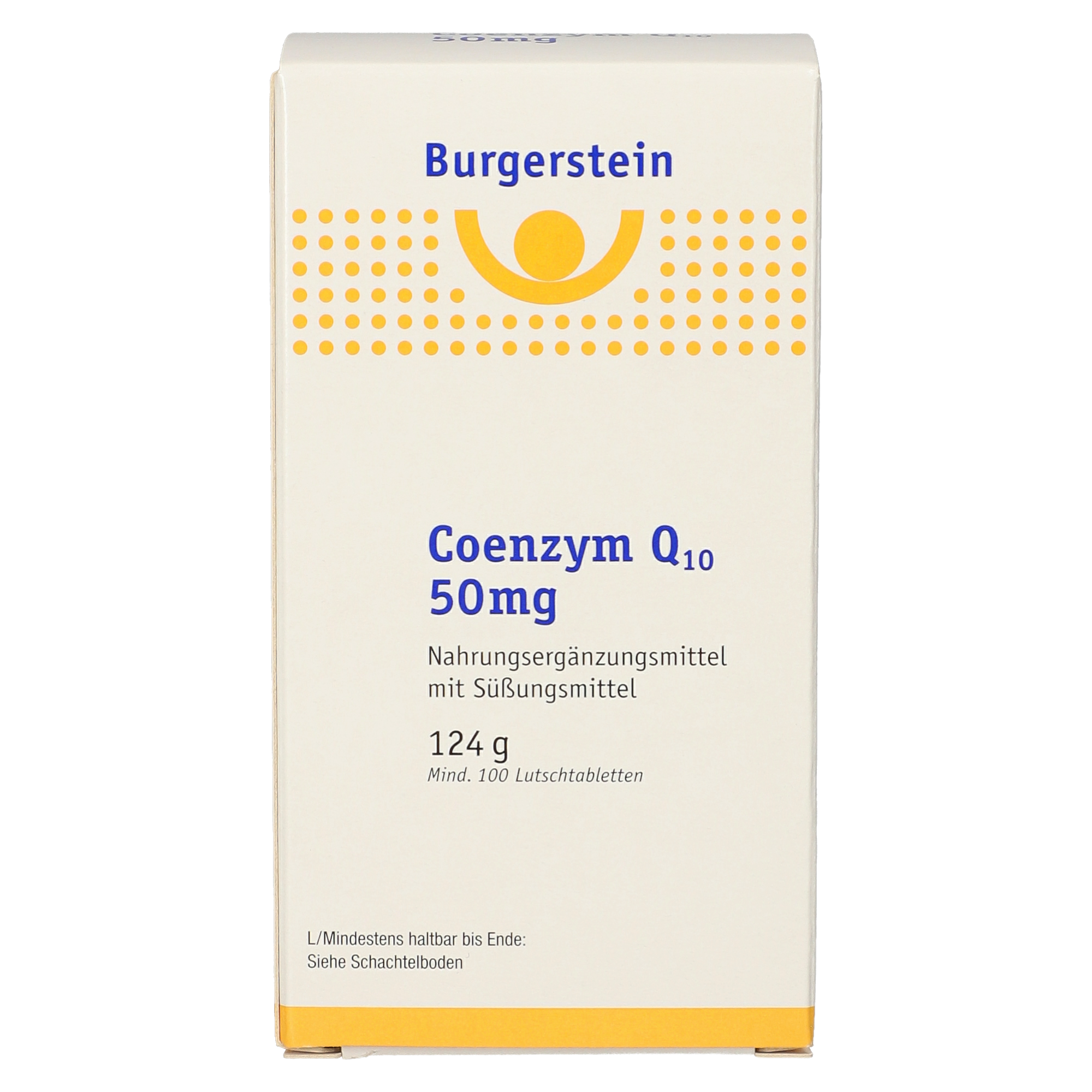 Burgerstein Coenzym Q-10 50 mg Lutschtabletten