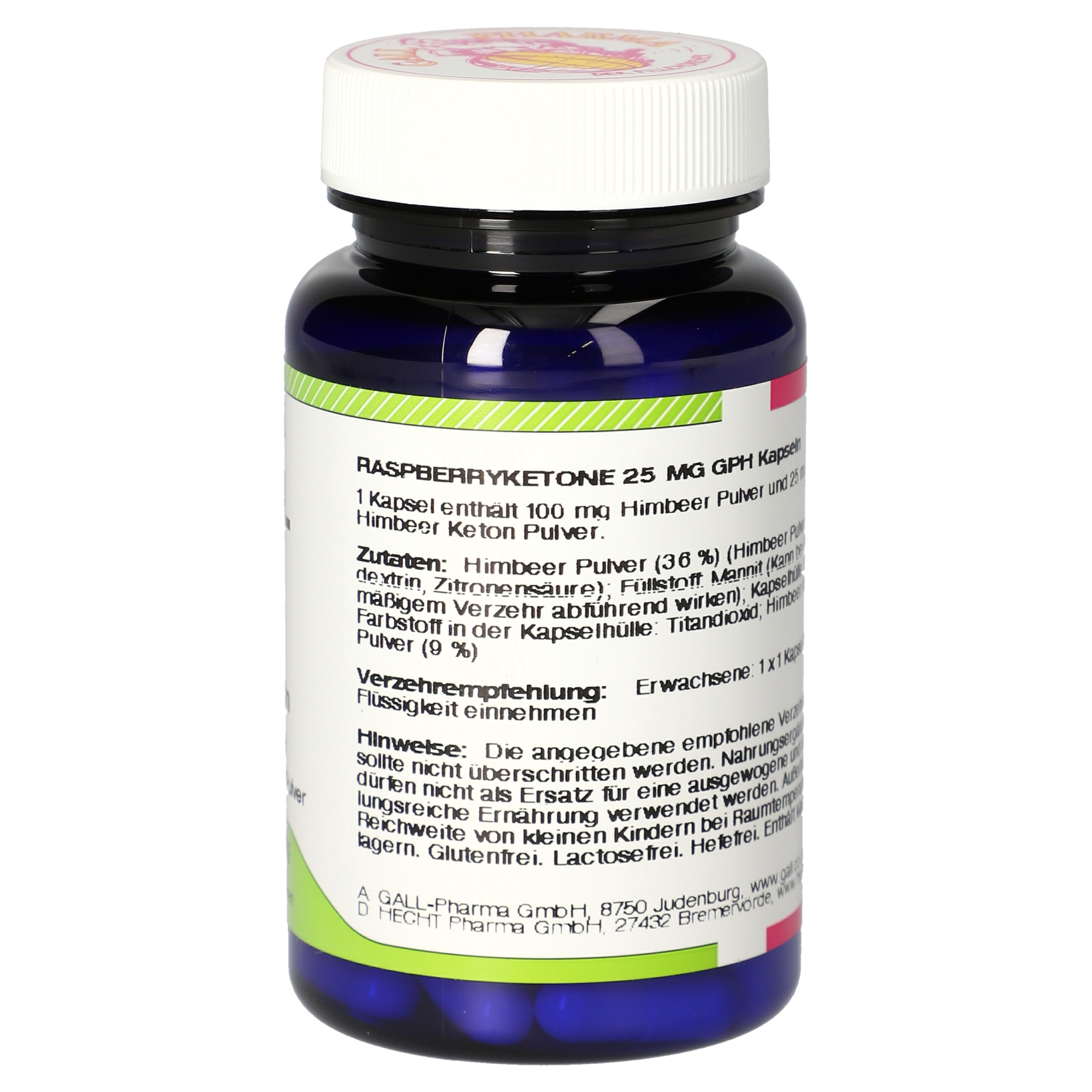 Raspberryketone 25 mg GPH Kapseln