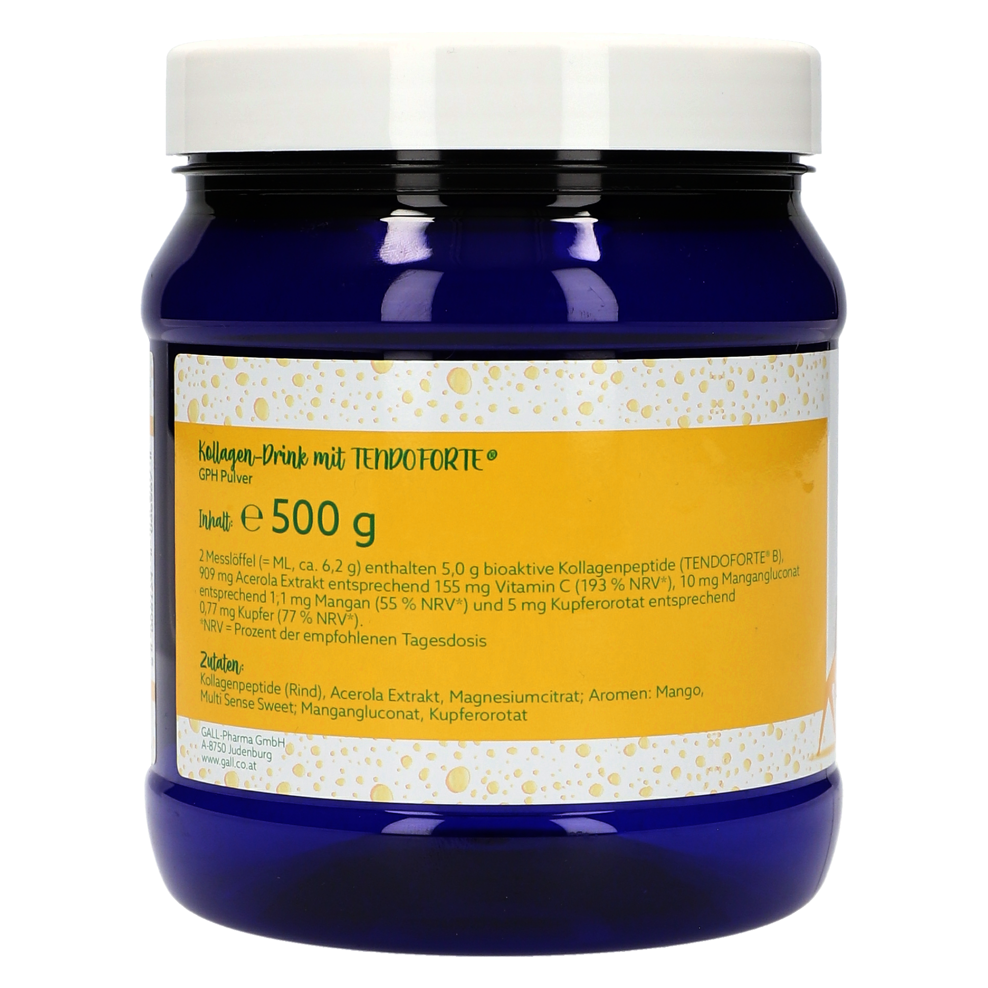 Collagen-Drink TENDOFORTE® Mango GPH Powder