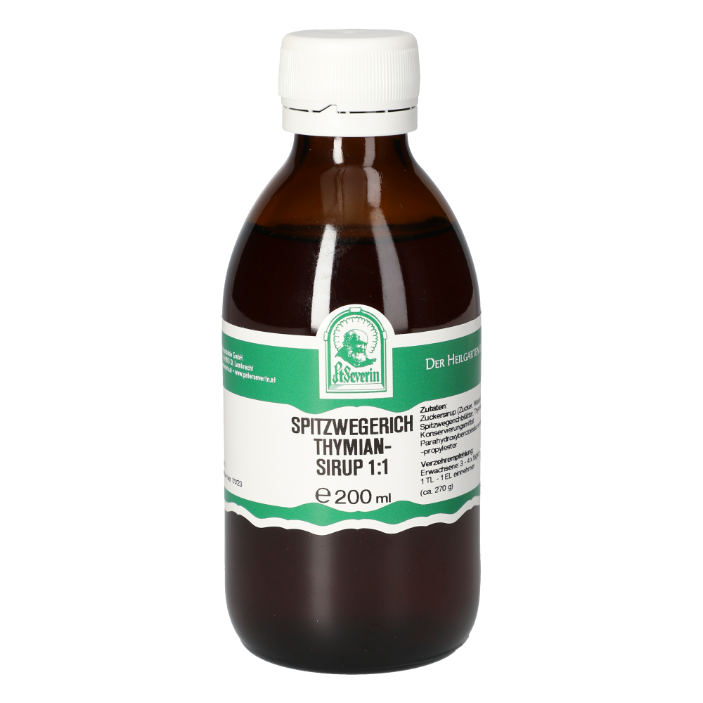 Spitzwegerich-Thymian 1:1 Sirup