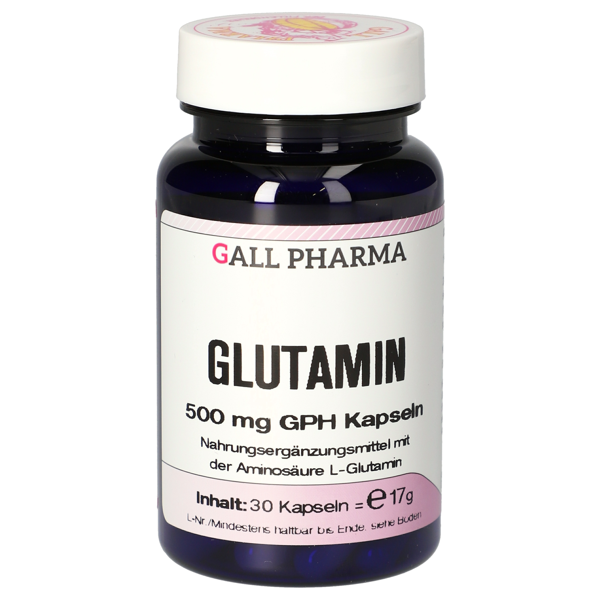 Glutamin 500 mg GPH Kapseln Glutamin 500 mg GPH Kapseln