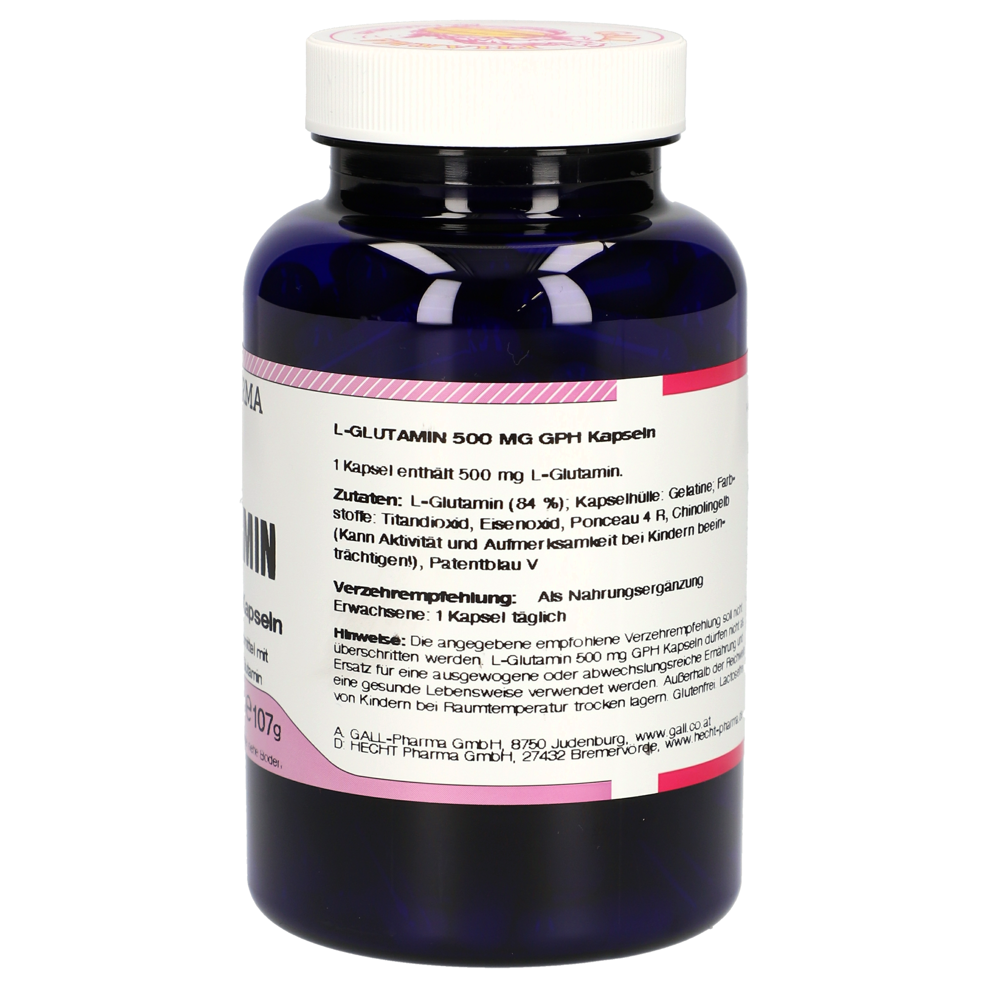 L-Glutamin 500 mg GPH Kapseln