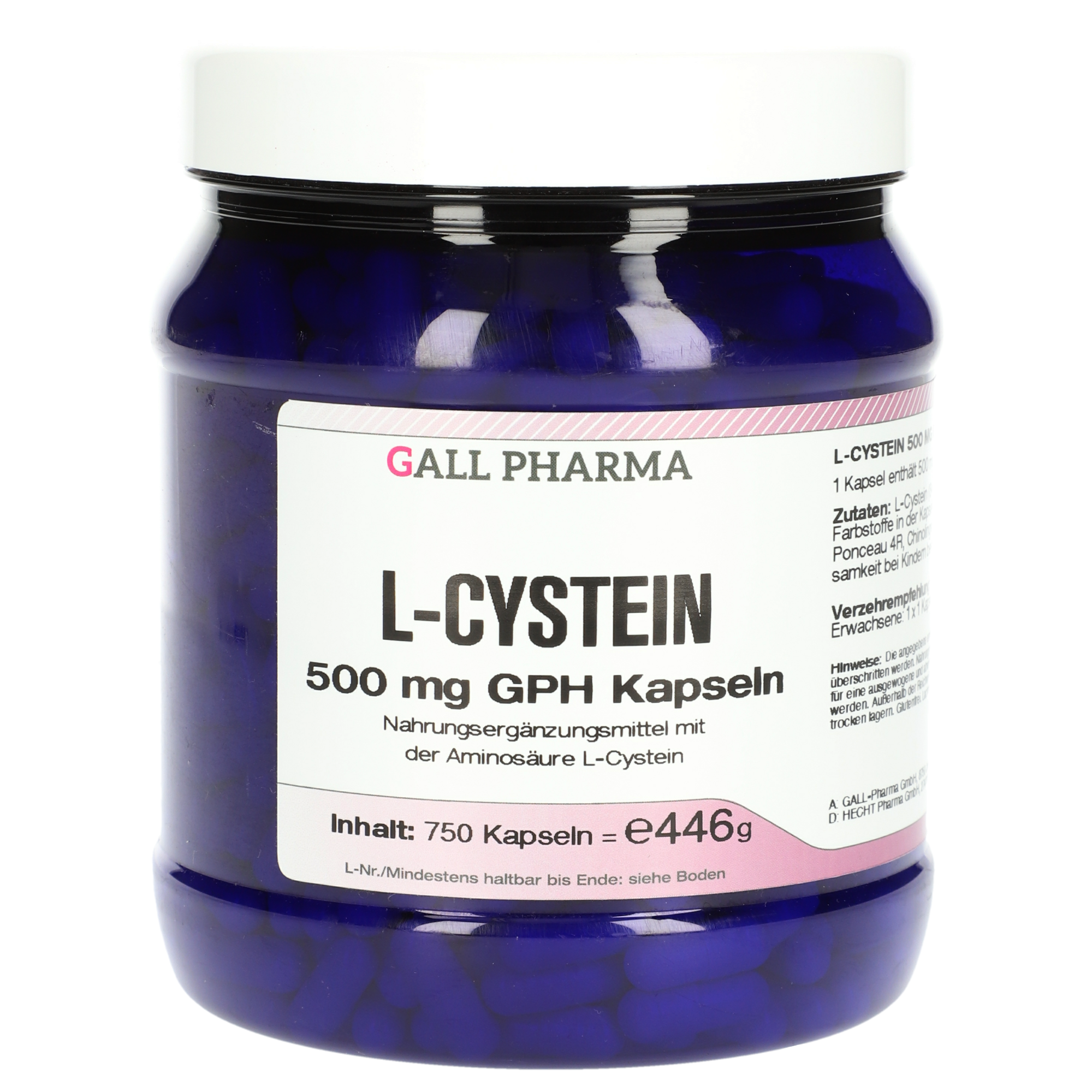 L-Cystein 500 mg GPH Kapseln