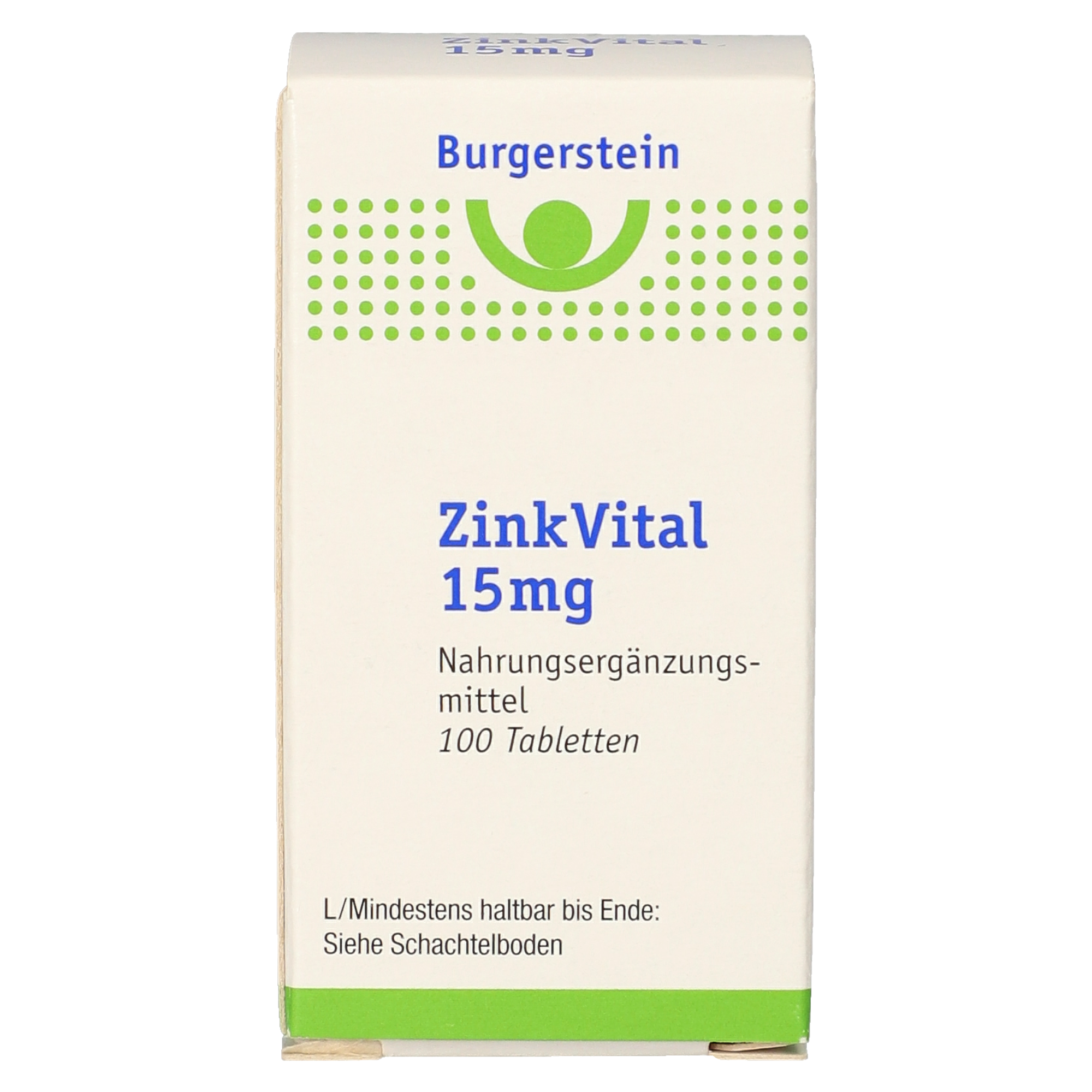 Burgerstein Zinkvital 15 mg Tabletten