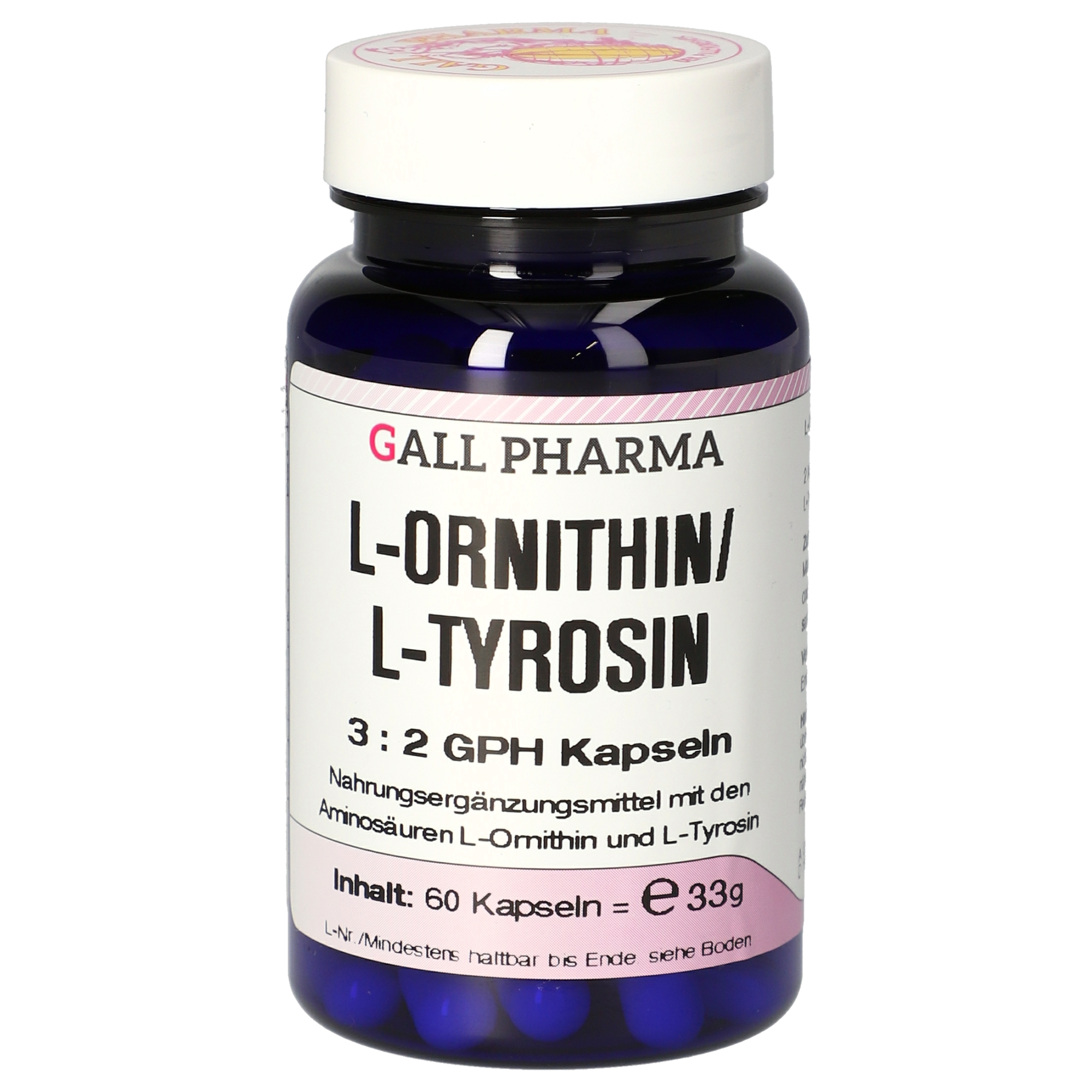L-Ornithin / L-Tyrosin 3:2 GPH Kapseln