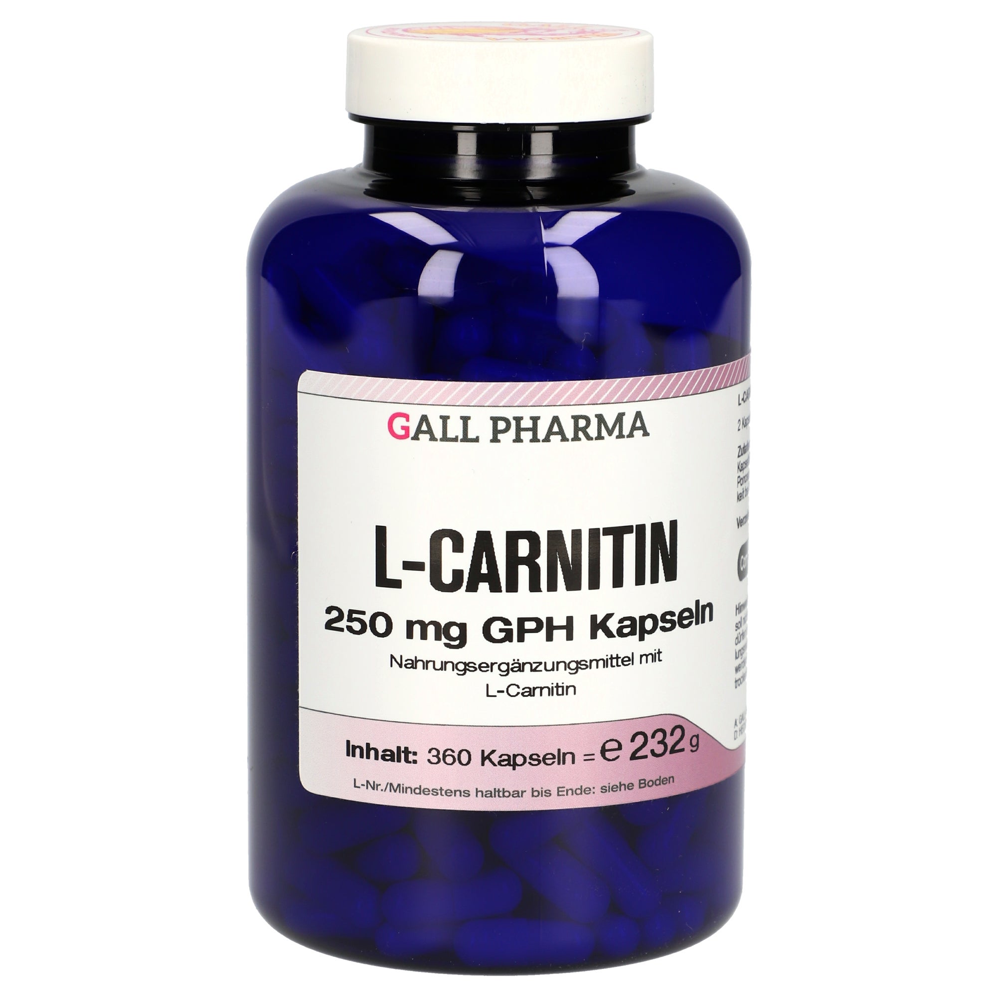 L-Carnitin 250 mg GPH Kapseln