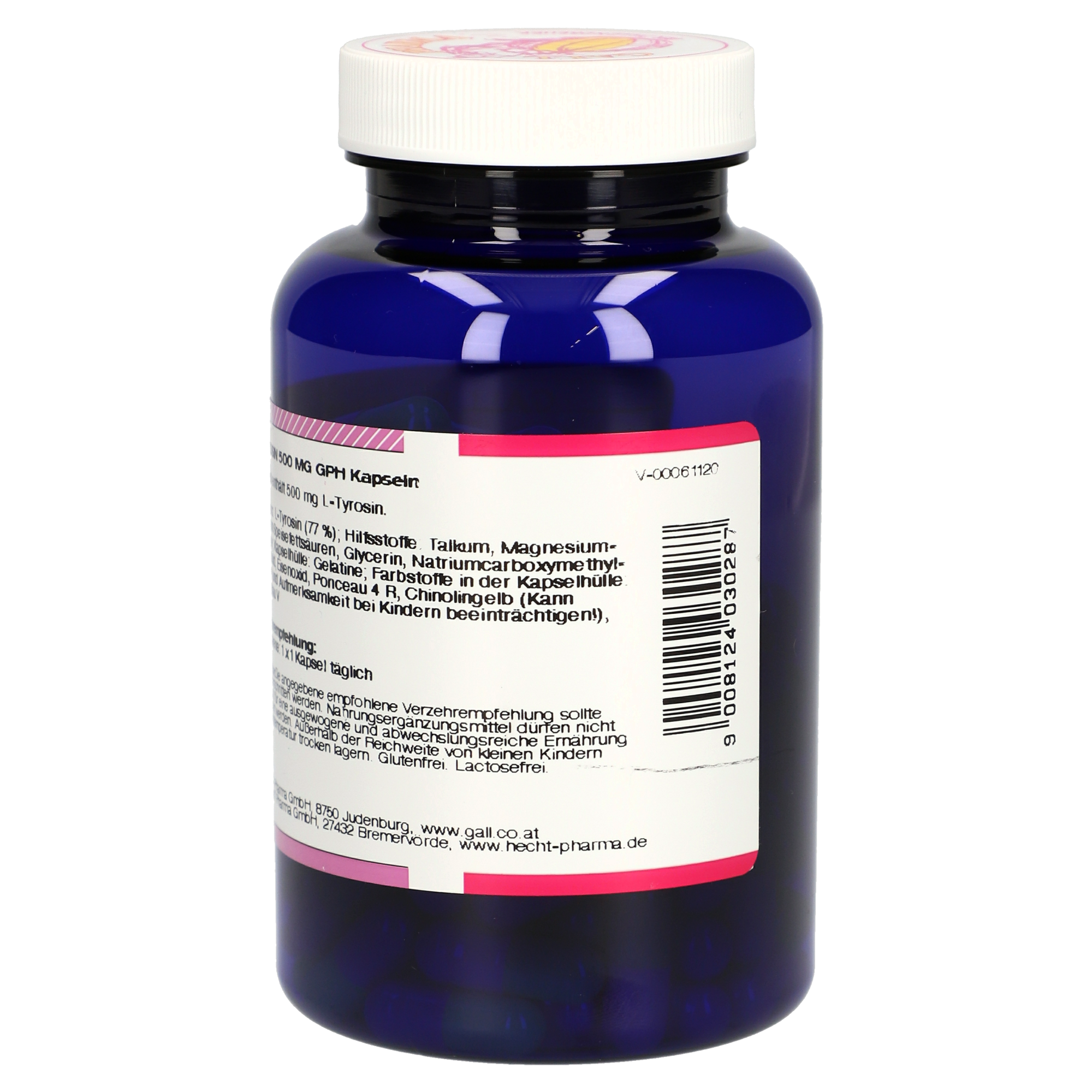 L-Tyrosin 500 mg GPH Kapseln
