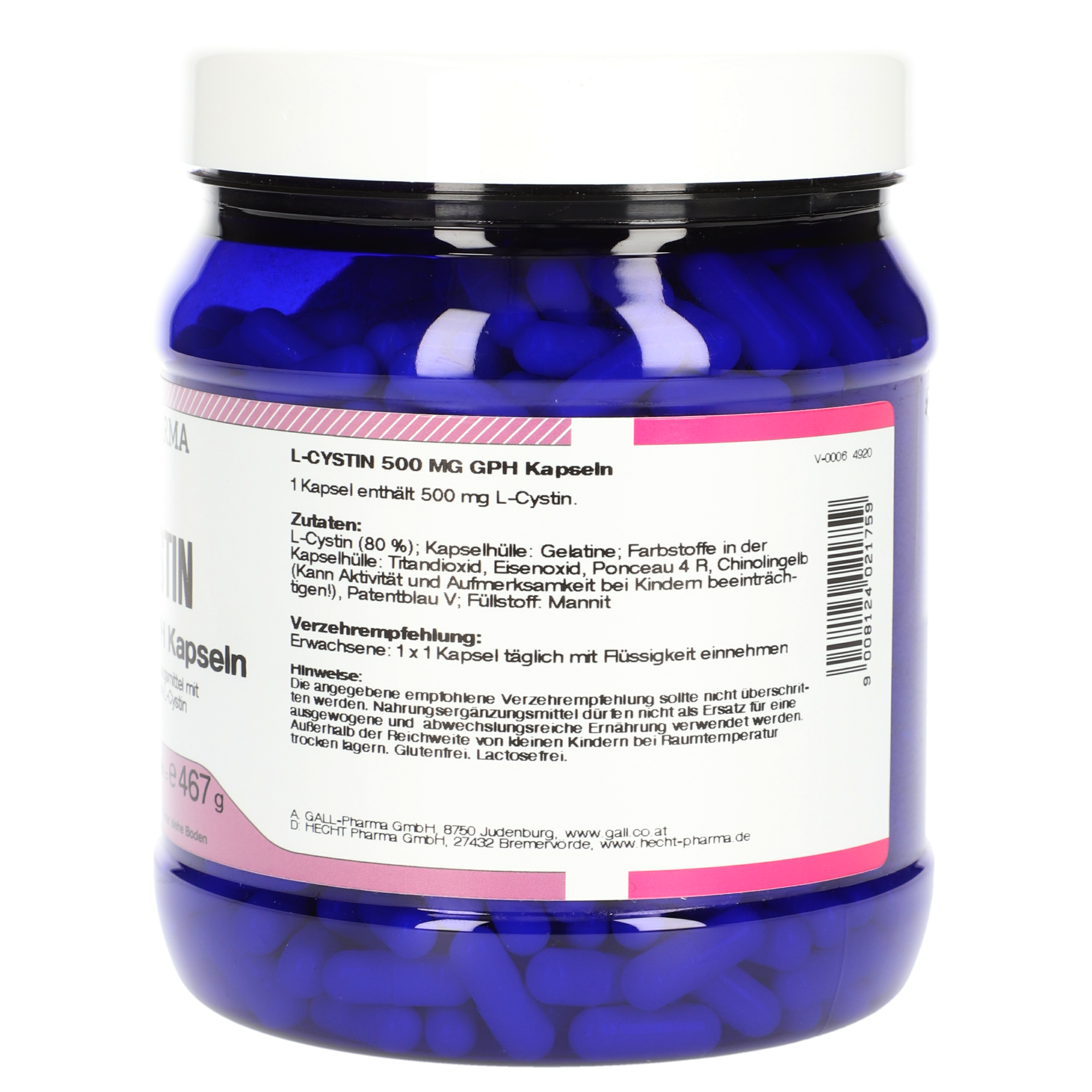L-Cystin 500 mg GPH Kapseln