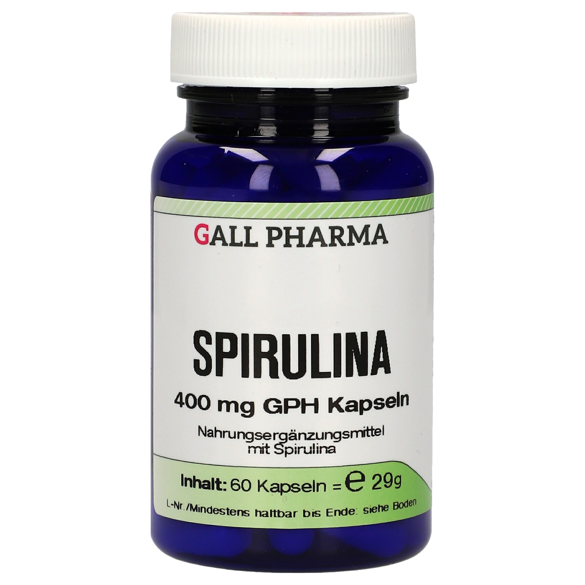 Spirulina 400 mg GPH Kapseln