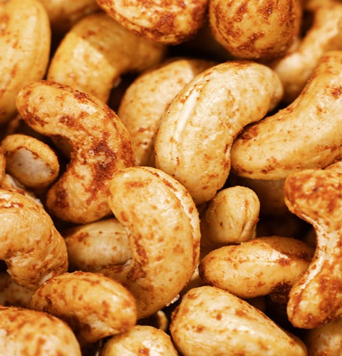 Bio Cashews Chili & Paprika Fairtrade Hier siehst du Bio Cashews Chili & Paprika Fairtrade