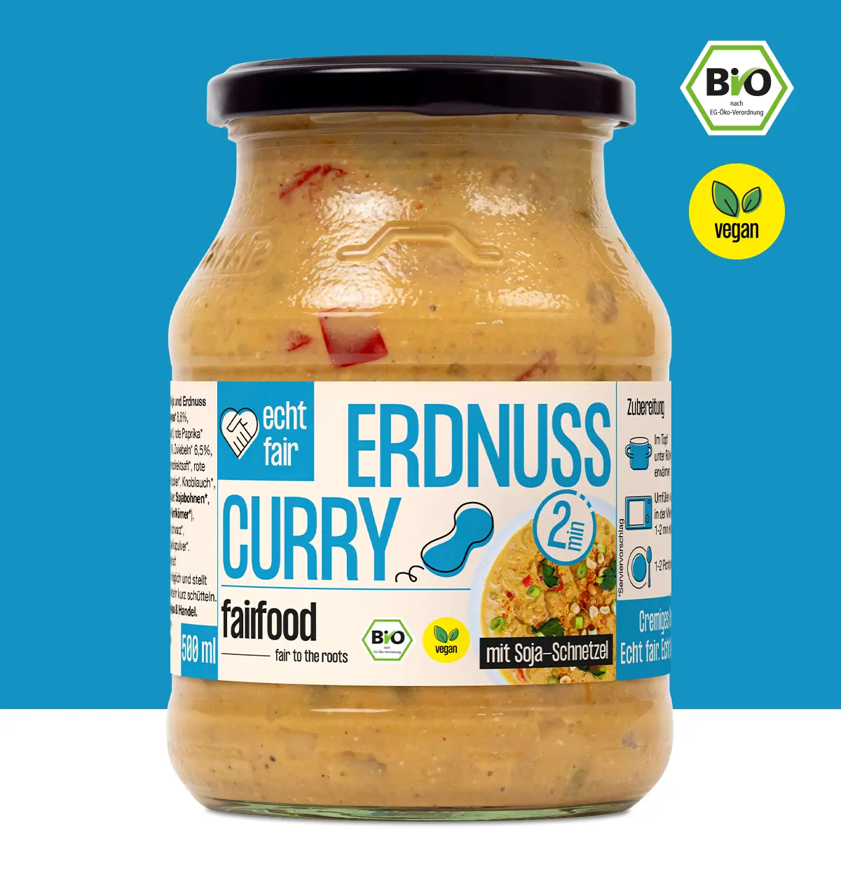 Bio Erdnuss-Curry vegan