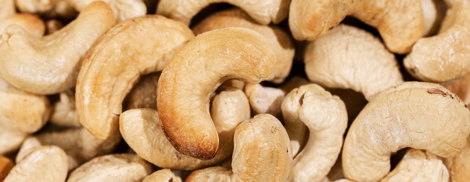 Nahaufnahme Cashews