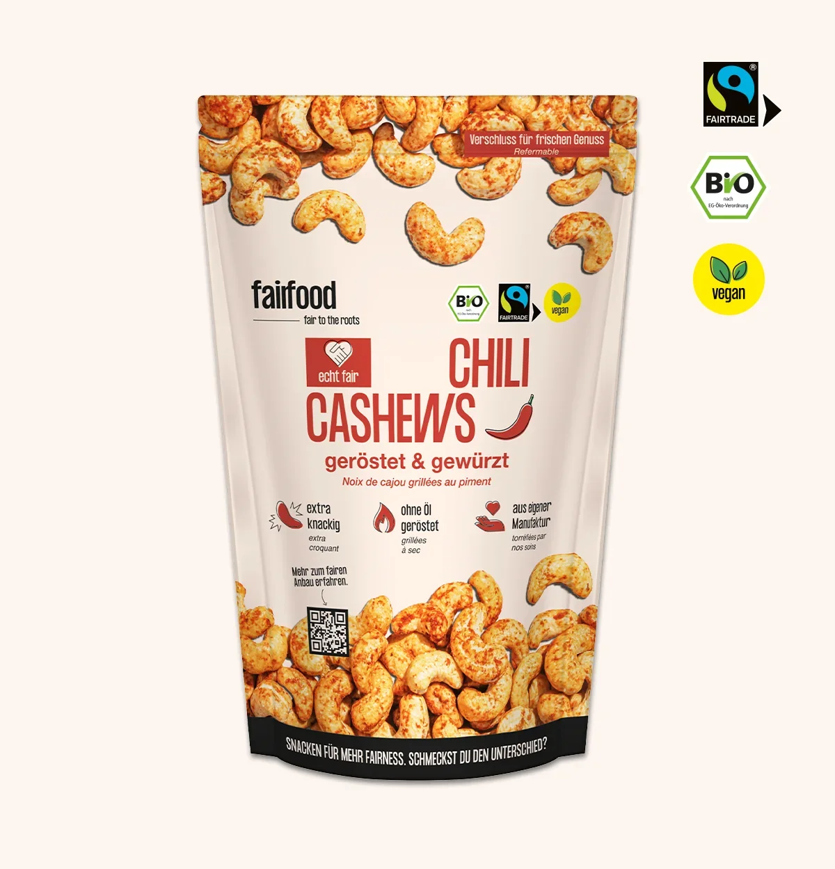 Beutel Chili Cashews