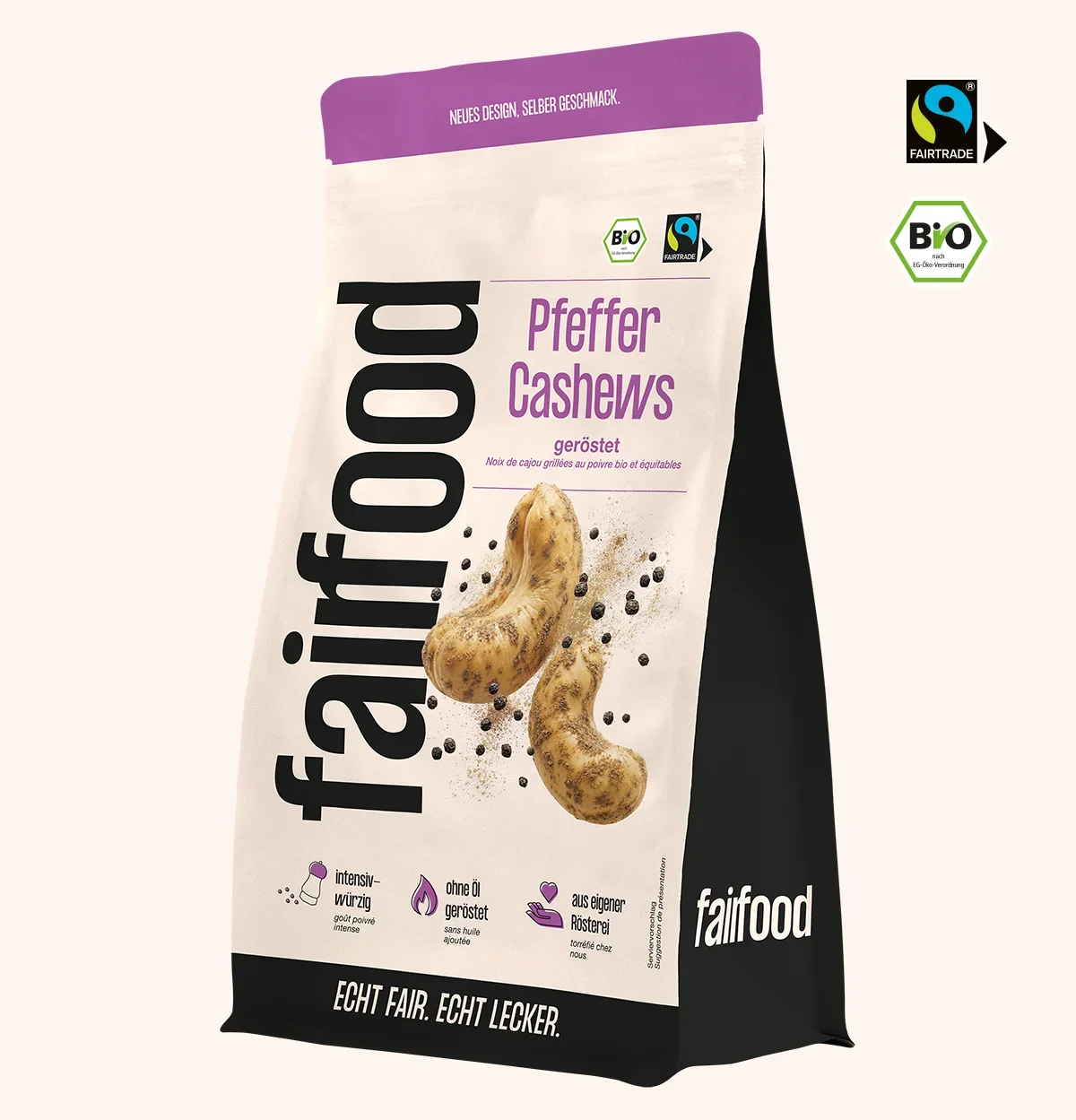 Pfeffer Cashew im großen Beutel