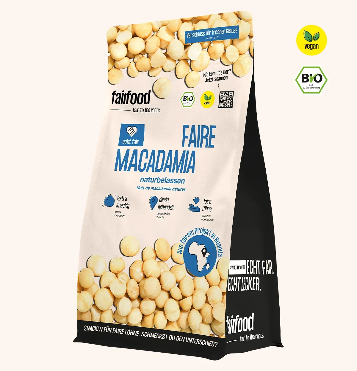 grosser Beutel Macadamia