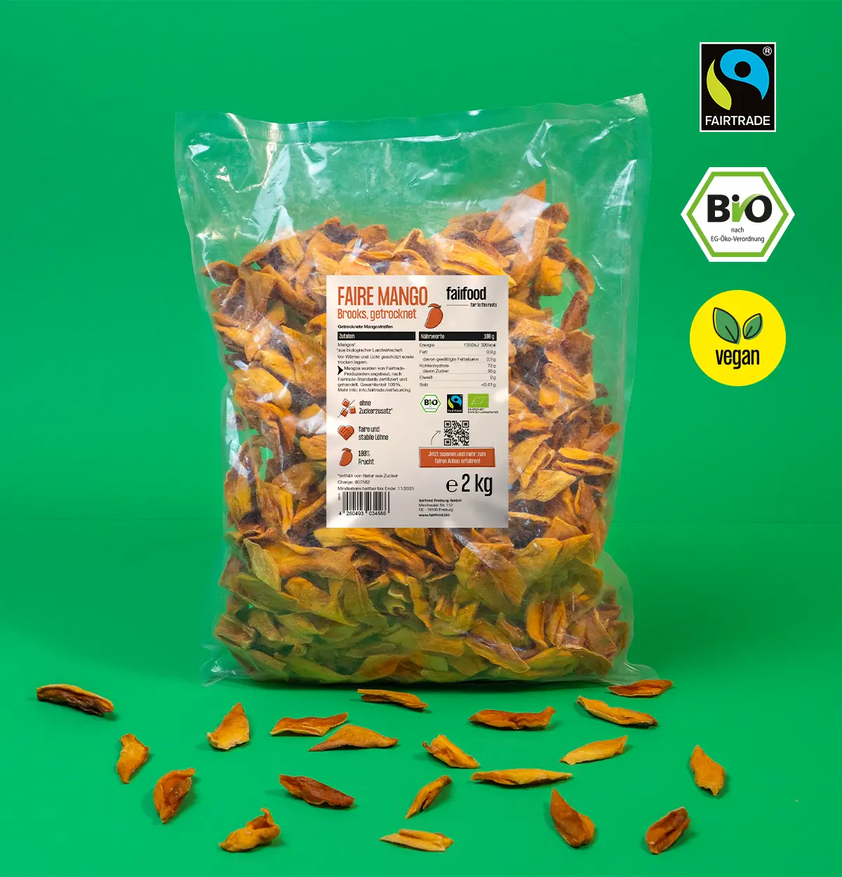 Bio Mango getrocknet Fairtrade 2kg