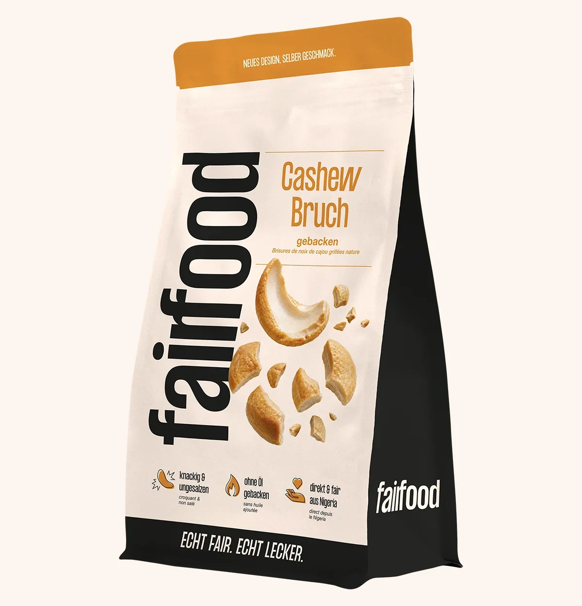 Cashewbruch gebacken im Steinofen