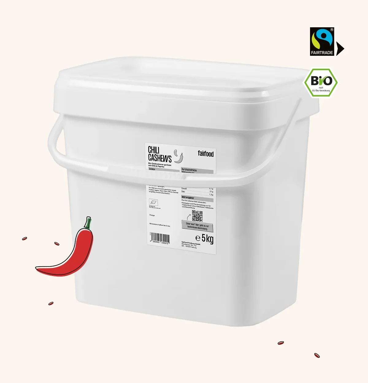 Eimer Chili Cashews