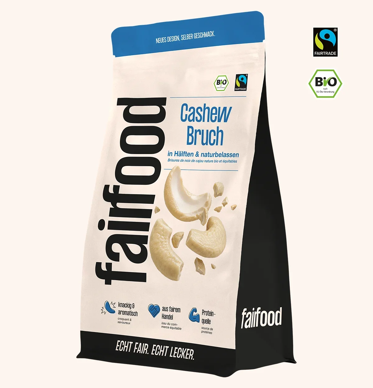 Cashewbruch im großen Beutel