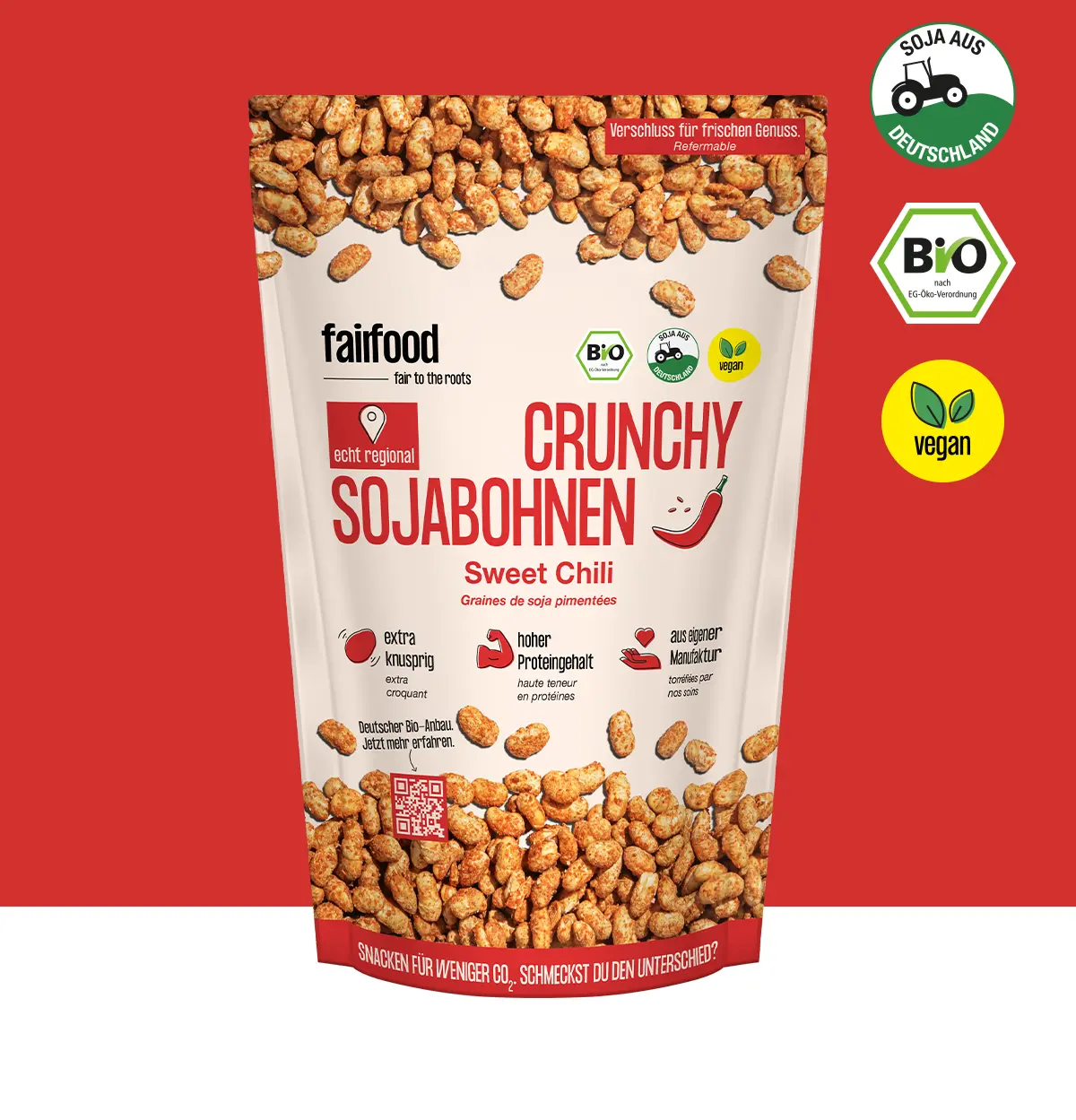 Crunchy Bio-Sojabohnen Chili 120g