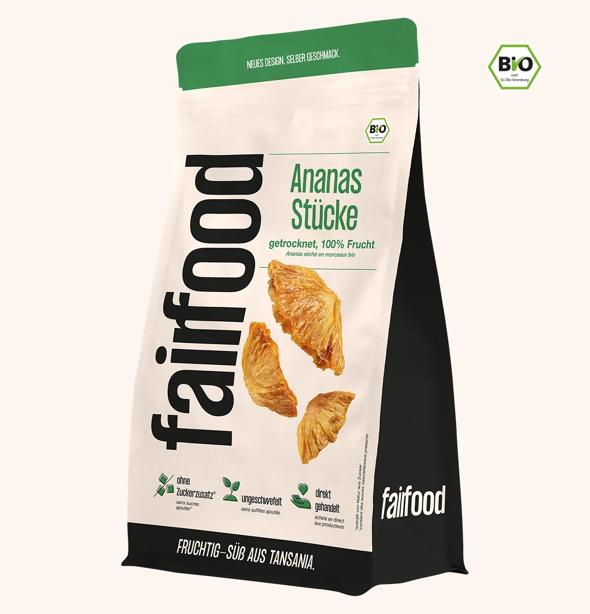 Bio Ananas getrocknet 400g