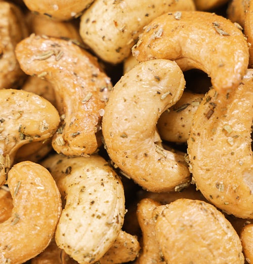 Bio Cashews Rosmarin & Thymian Fairtrade Hier siehst du Bio Cashews Rosmarin & Thymian Fairtrade