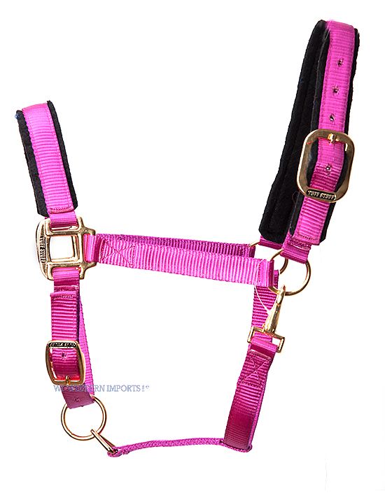 Tuff Stuff Halter - Rasperry 1551_0