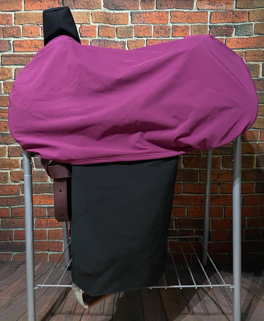 Sattelschoner mit Fender Schwarzfuchsia IMG-20201211-WA0000
