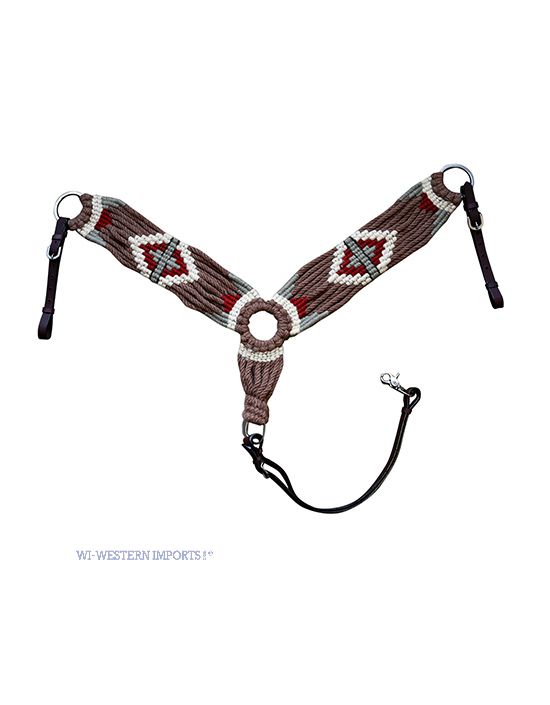 Woolen Navajo Design Breastcollar TAN Woolen Navajo Design Breastcollar TAN