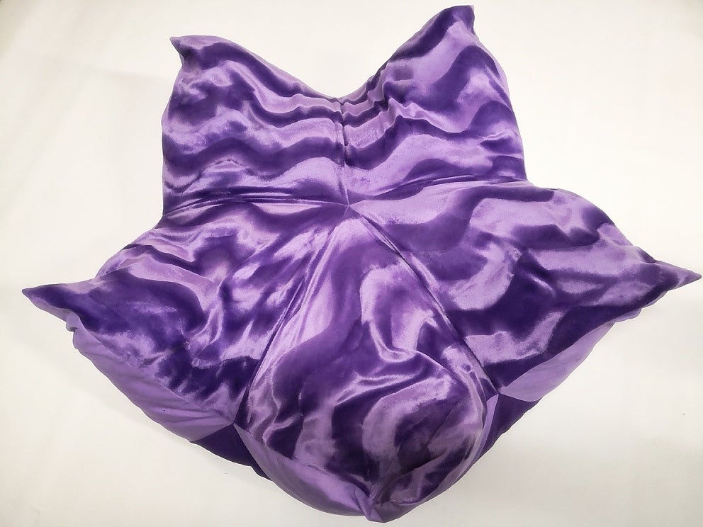 Kronenkissen Violett - L Lila L ganz