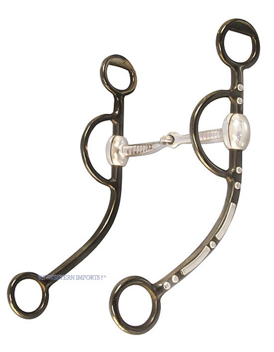 PB Snaffle with Shanks - 13,97 cm (5,5 inch) PB Snaffle with Shanks