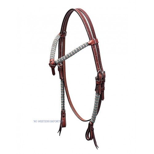 Westerntrense FANCY GLITTER Green GREEN FANCY GLITTER HEADSTALL