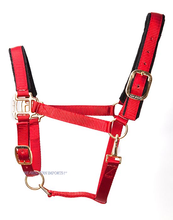 Tuff Stuff Halter - Crimson 1351_0-2