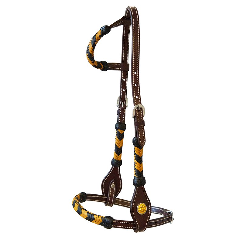 Einohr-Westerntrense ELEGANCE einohrzaum-braided-elegance