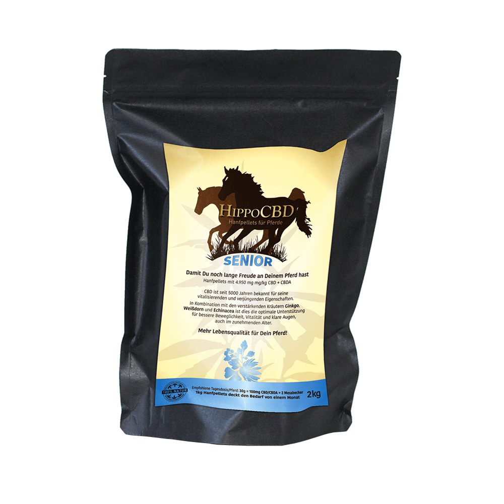 HippoCBD Hanfpellets Senior MHD: 31.12.2025 HippoCBD Hanfpellets Senior MHD: 31.12.2025
