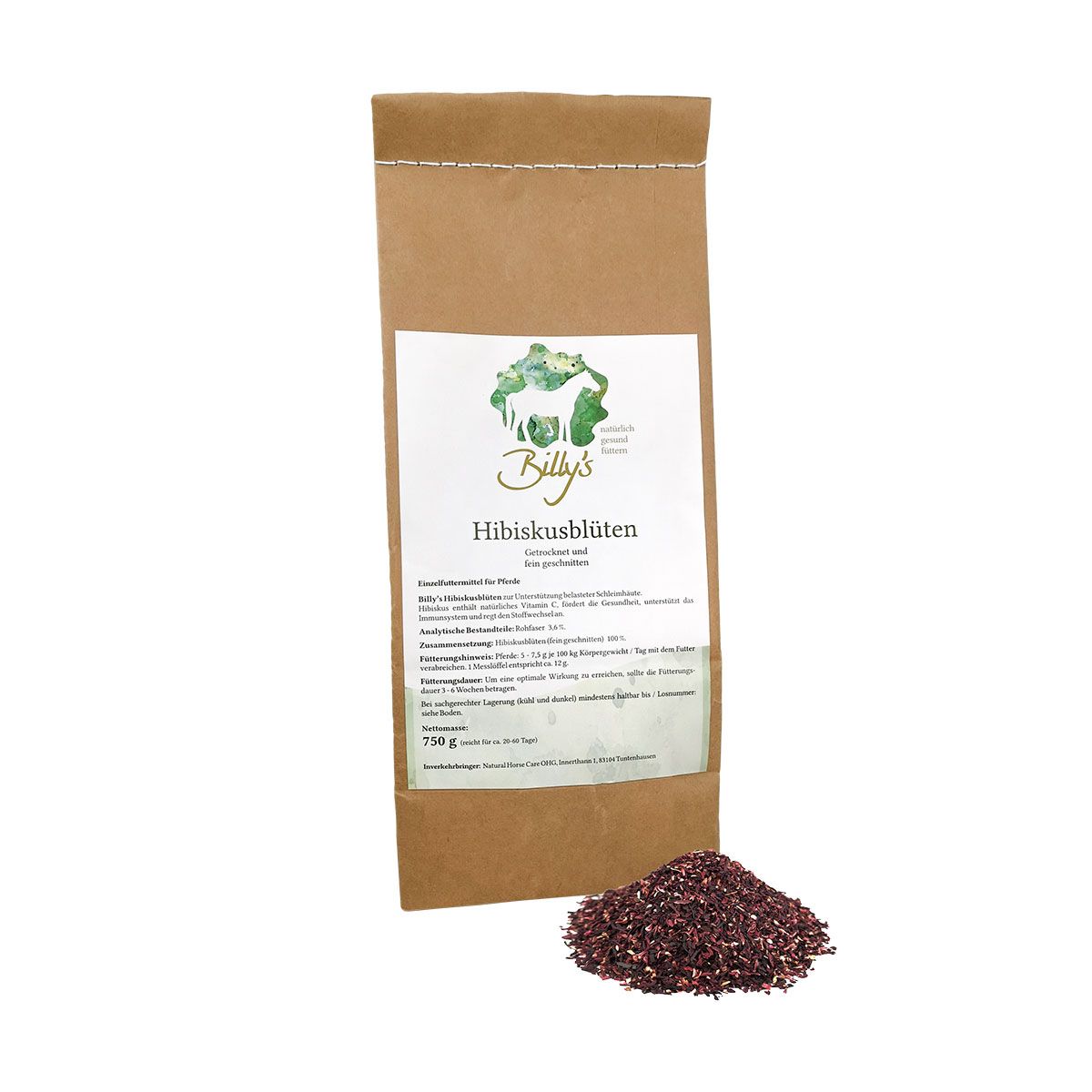 NHC Billy's Hibiskusblüten 750 g