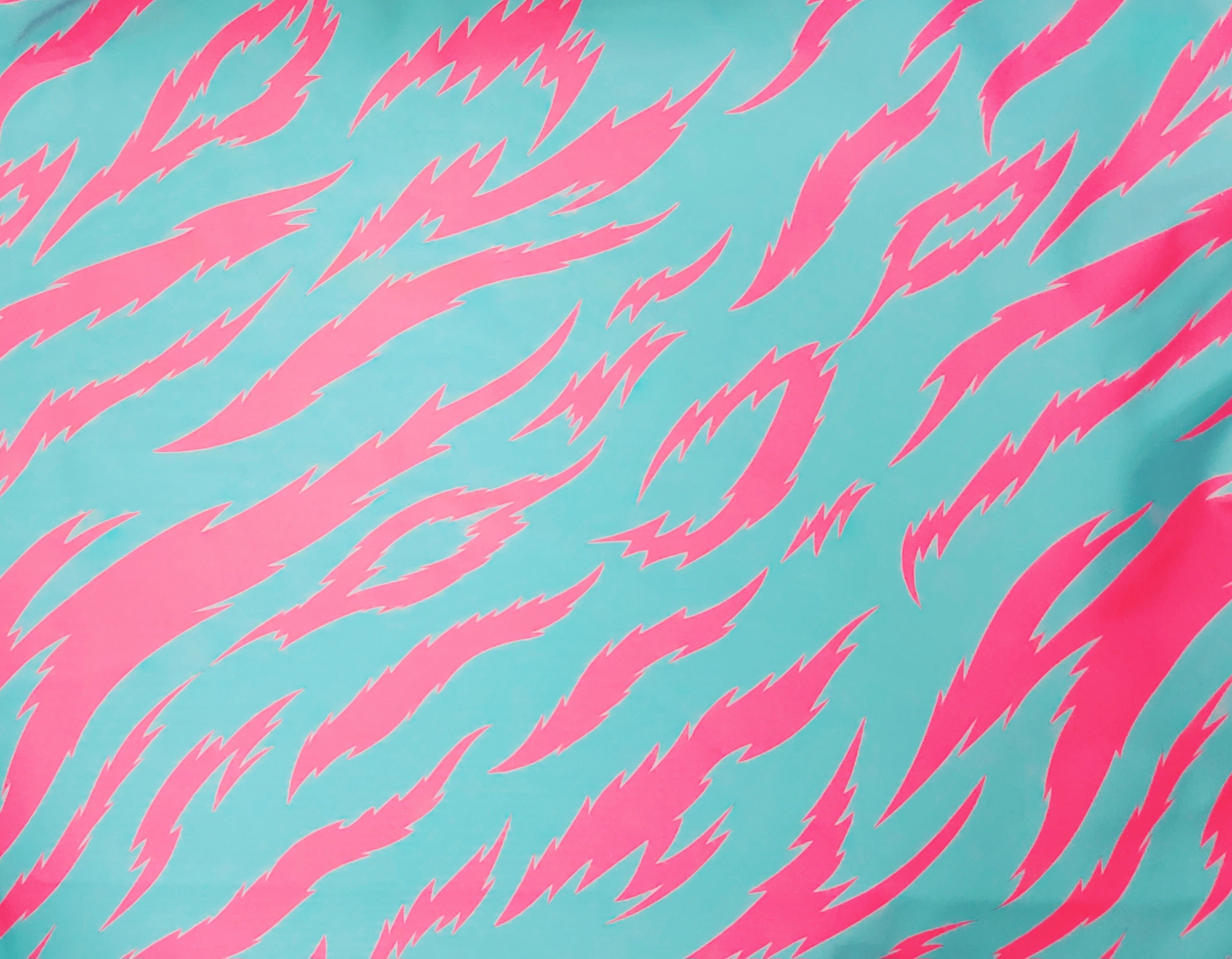 Sattelschoner ohne Fender pink-türkis Sattelschoner ohne Fender pink-türkis