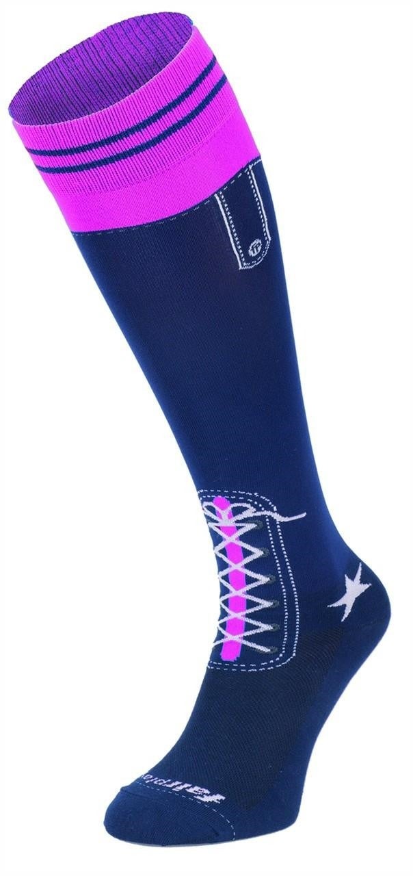 Fair play Winterreitsocken CHAPS navy-pink - L (42 - 46) 04150291200S_chaps_front rozowo granat
