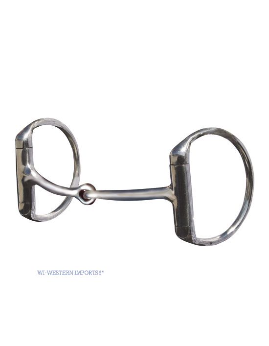 Offset D-Ring Premium Snaffle Bit - 5 inch 64_0