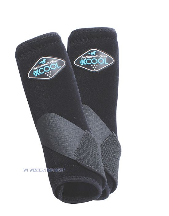 2 X COOL Sport Medicine Frontboots BLACK - M 2 x cool black