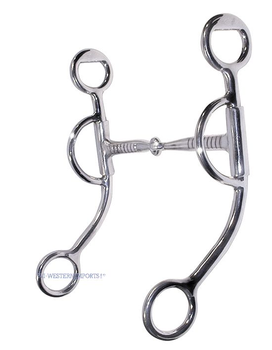 Snaffle Bit with short Shanks - 5 inch Snaffle with short shanks 253905