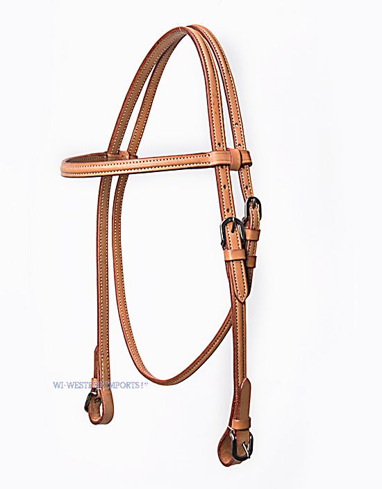 Westerntrense Doubled Headstall Quick DOUBLED HEADSTALL QUICKCHANGE LOOP