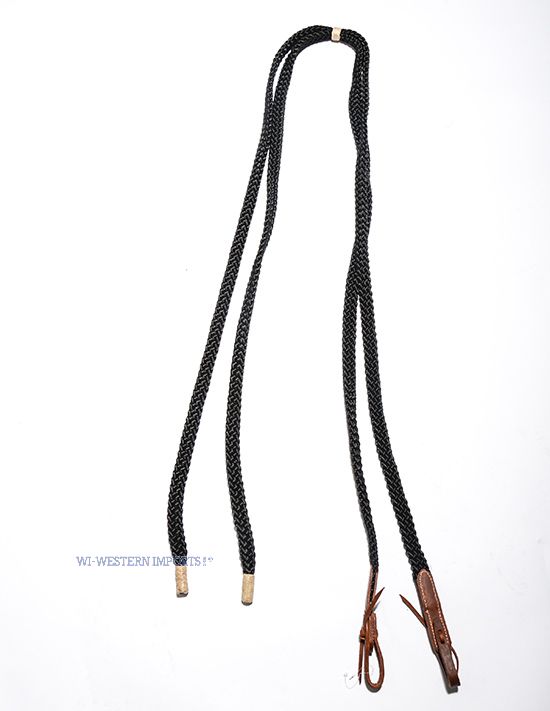 Flat Split Reins Flat Split Reins black