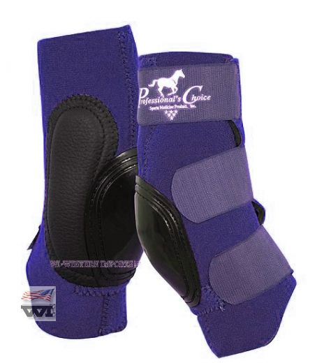 Short Skid Boots Boots Purple